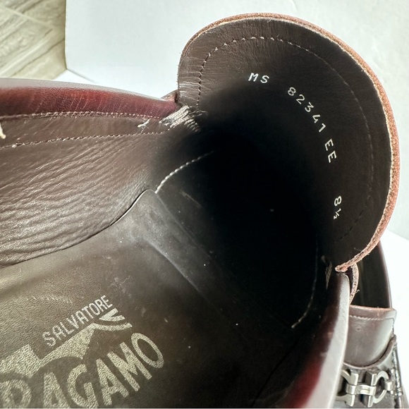 Salvatore Ferragamo Men’s Moccasin with Gancini Ornament 8.5 - Picture 15 of 16